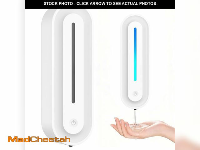 Lot 74-13540347 - Automatic Soap Dispenser Wall Mount for Bathroom, 14.2oz Rechargeable Touchless Adjustable Auto Smar...