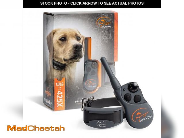 Lot 74-11556941 - SportDOG Brand FieldTrainer 425X Remote Trainer - 500 Yard Range - Waterproof, Rechargeable Dog Trai...