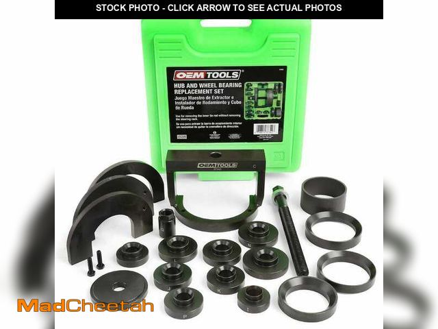 Lot 74-14560044 - OEMTOOLS Master Wheel Hub and Bearing Remover and Installer Set - UNUSED