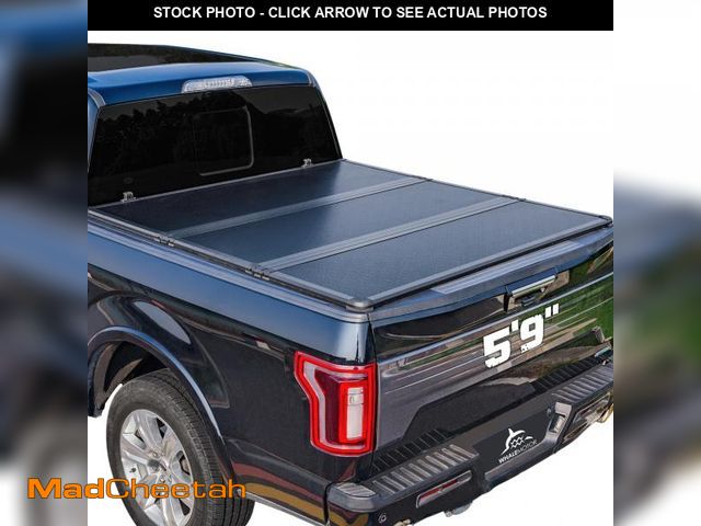 Lot 74-12394884 - Hard Folding Truck Bed Tonneau Cover Compatiable with Chevy Silverado &amp; GMC Sierra 1500(2007-202...