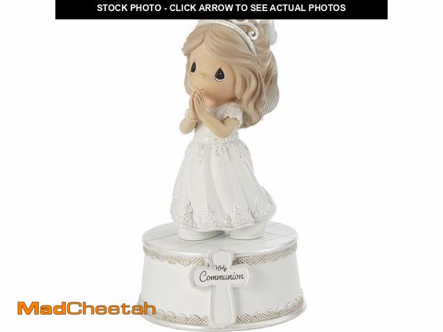 Lot 74-14063644 - Precious Moments Holy Communion Girl Musical Figurine Ã¢â¬â Plays Ã¢â¬ÅThe LordÃ¢â¬â¢s Prayer...