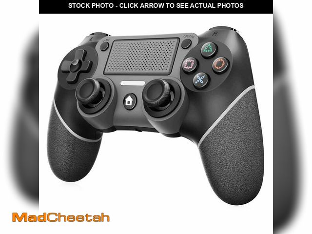 Lot 74-14433775 - Wireless Controller Compatible with PS4/Pro/Slim, Black ps4 controller with Dual Vibration, 1000mAh ...