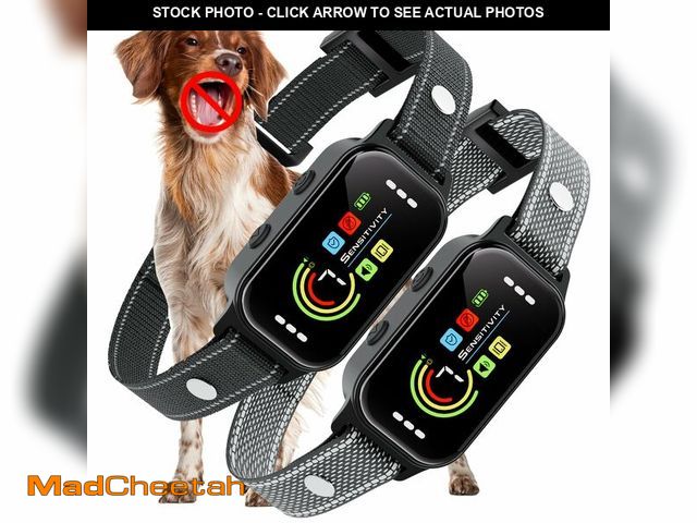 Lot 74-13961884 - JEUJE Dog Bark Collar 2 Pack, Bark Collar for Large Medium Small Dogs 8-120lbs, AUTO Barking Collar,...