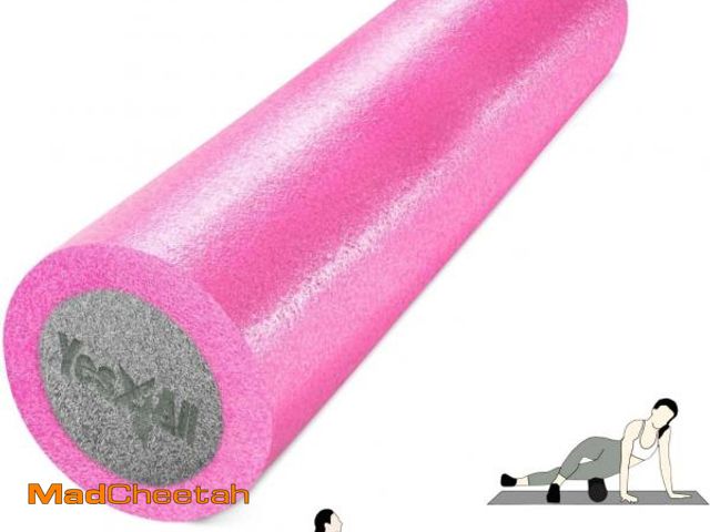 Lot 74-12096656 - Yes4All Medium Firm Foam Roller 12, 18, 24, 36 inch - Two-Layer PE for Back &amp; Legs Massage, Yoga...
