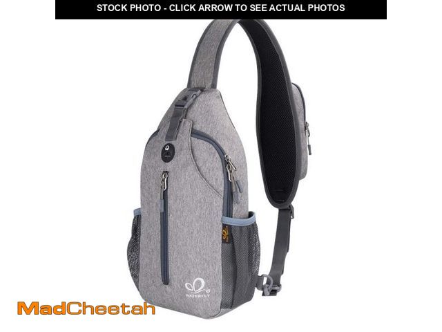 Lot 74-12444183 - WATERFLY Crossbody Sling Backpack Sling Bag Travel Hiking Chest Bag Daypack - UNUSED