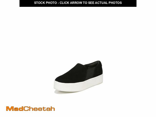 Lot 74-13834489 - Vince Women's Warren Platform Sneakers, Black, 6 Medium US - USED