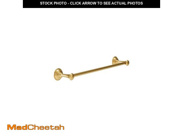 Lot 74-14314362 - Symmons Braston 24 in. Extra Long Wall Mounted Towel Bar in Brushed Bronze - UNUSED