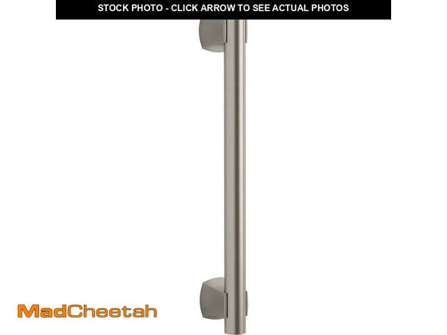 Lot 74-12551955 - Rubicon 16 in. Grab Bar in Vibrant Brushed Nickel - UNUSED