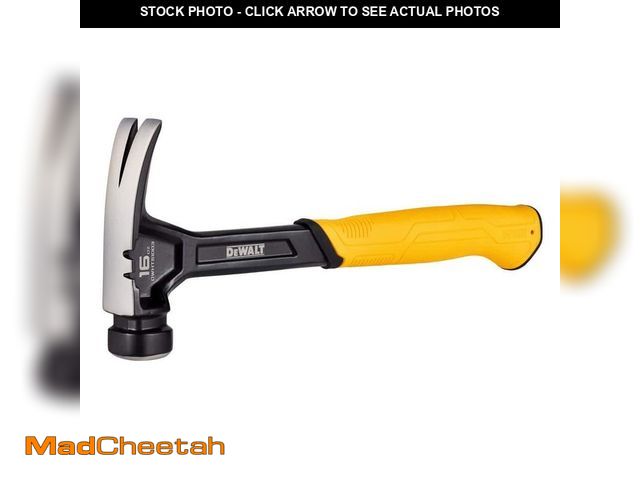 Lot 74-14283182 - DEWALT 16 oz. Steel Rip Claw Nailing Hammer - USED