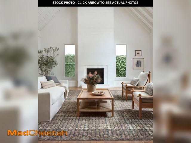 Lot 74-12411309 - Loloi Amber Lewis Billie Collection, Ocean &amp; Brick 7'-6" x 9'-6" Area Rug Ã¢â¬â Antique &amp;...
