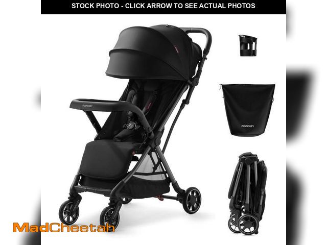 Lot 74-12420312 - Momcozy ClickGo Lightweight Stroller, Compact Travel Stroller for Airplane with One-Click Fold, Baby...