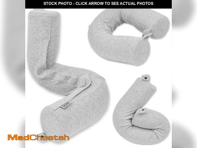 Lot 74-12305725 - Dot&amp;Dot Twist Memory Foam Travel Pillow for Airplanes - Travel Neck Pillow for Sleeping - Airpla...