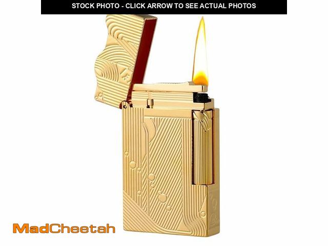Lot 74-14269287 - Laicengo Sanji Lighter, Vintage Trench Lighter, Butane Refillable Lighters, Copper Gas Lighters for ...