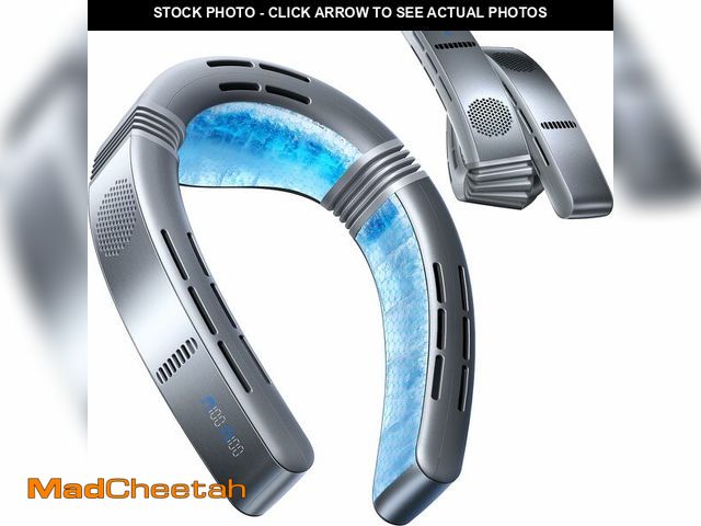 Lot 74-14273278 - TORRAS COOLiFY 2026 Cyber Fold AI Neck Air Conditioner, Ultimate Cooler Max Cooling Area with Portab...