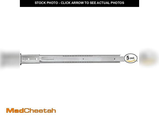 Lot 74-13698001 - Hickory Hardware Bottom Centered Drawer Mount, Not Compatible with Side Mount Drawers, Heavy Duty Ce...