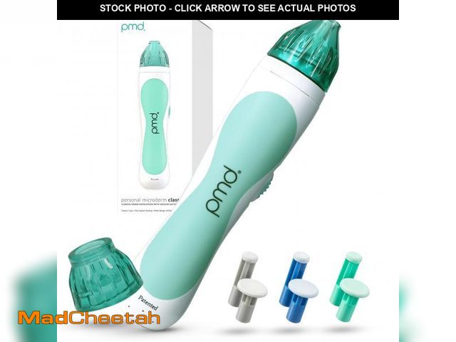 Lot 74-12311702 - PMD Personal Microderm Classic for At-Home Use, Facial Exfoliator Tool, Microdermabrasion Machine Ki...