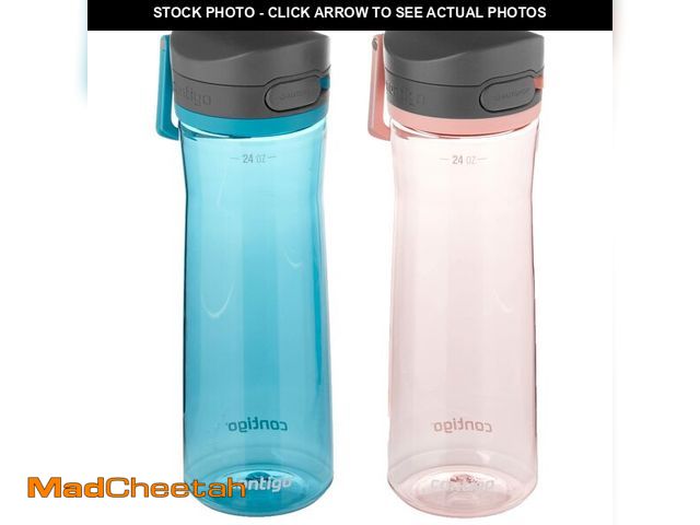 Lot 74-14146150 - Contigo Jackson 2.0 Tritan Water Bottle with AUTOPOP Lid 24 Oz. 2- Pack - UNUSED