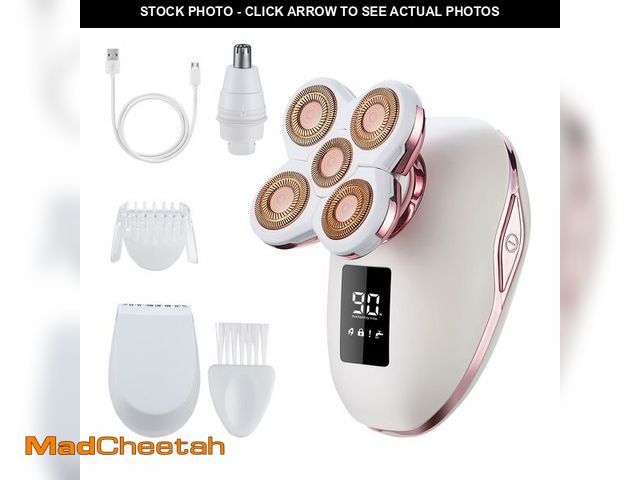 Lot 74-14065844 - UPTARD Women's Electric Razors for Women Legs Pubic Facial Hair Removal 2 in 1 Womens Electric Shave...