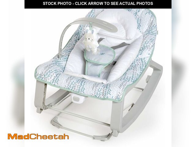 Lot 74-13927136 - (MISSING HARDWARE) Ingenuity Keep Cozy 3-in-1 Grow with Me Vibrating Baby Bouncer Seat &amp; Infant ...