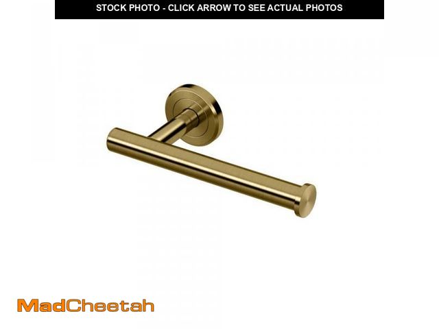 Lot 74-6825703 - Latitude II Wall Mounted Single Toilet Paper Holder in Brushed Bronze - UNUSED