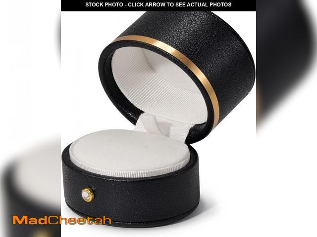 Lot 74-12127715 - Oirlv Leather Ring Box Engagement Proposal Wedding Ring Gift Box Multifunctional Jewelry Boxes Earri...