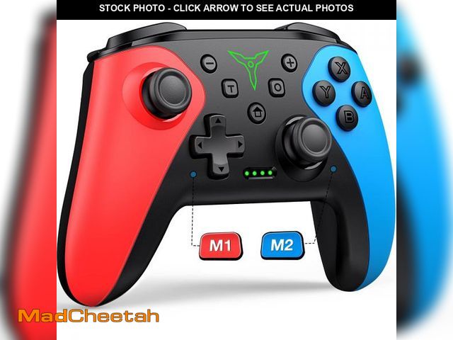 Lot 74-12444400 - Wireless Switch Controller for Switch/Lite/OLED Controller, Switch Controller with a Mouse Touch Fee...