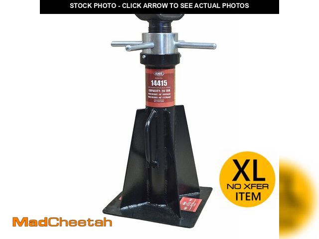 Lot 74-12629865 - AME 14415 20-Ton OTR Screw Style Jack Stand - USED
