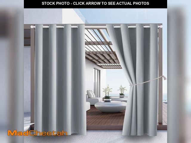 Lot 74-11548885 - DIVA EN CAMINO DEC Outdoor Patio Curtain Waterproof Darkening Thermal Insulated Indoor Curtains for ...