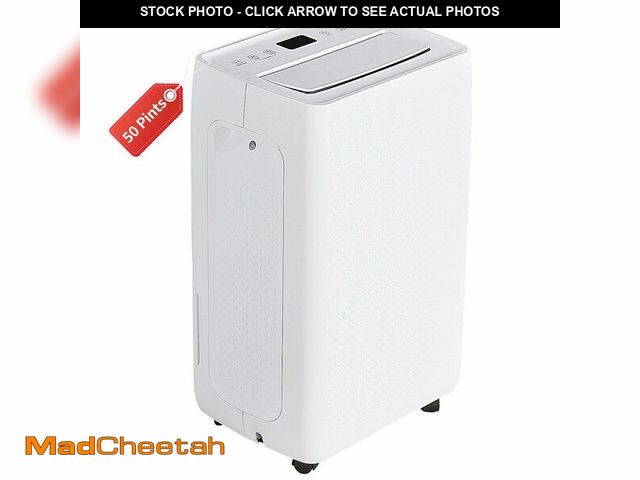 Lot 74-13801741 - OLIXIS 50Pints Dehumidifier with Drain Hose, Most Efficient Energy Star, 3,500 Sq.Ft Dehumidifier fo...