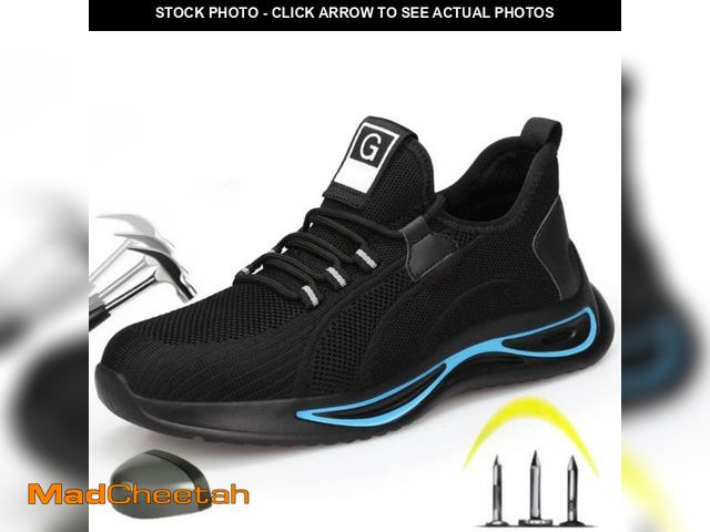 Lot 74-12401872 - Ecetana Men's Steel Toe Shoes Slip Resistant Puncture Safety Work Sneakers13 - UNUSED