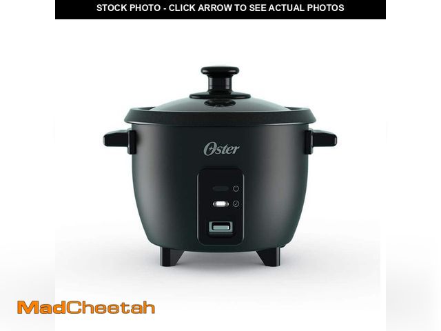 Lot 74-14256494 - Oster 6 Cup Black Electric Rice Cooker - UNUSED