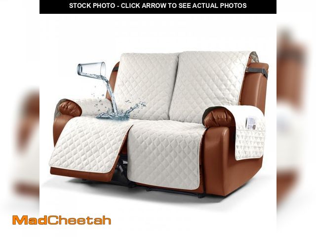 Lot 74-11556171 - Ruaozz Waterproof Recliner Sofa Cover 1-Piece Couch Covers for Reclining Couches Reclining Sofa Cove...