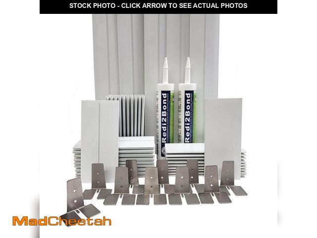 Lot 74-12682571 - ProVantage 4 in. Thick Silicone System Glass Block Installation Kit (20 Block Kit for 8 in. x 8 in. ...