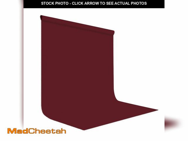 Lot 74-12974840 - LYLYCTY 8x10FT Burgundy Wine Red Screen Backdrop for Photography Photo Booth Recording Parties Curta...