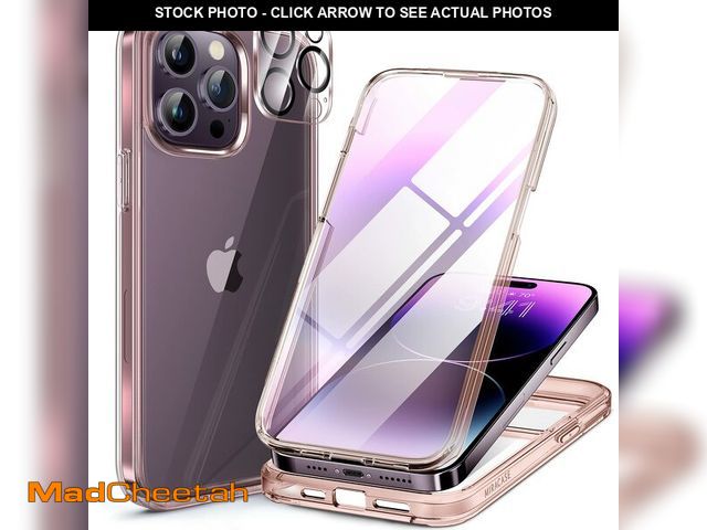 Lot 74-12703637 - Miracase Glass Series Designed for iPhone 14 Pro Max Case 6.7 Inch, Upgrade Full-Body Bumper Case wi...