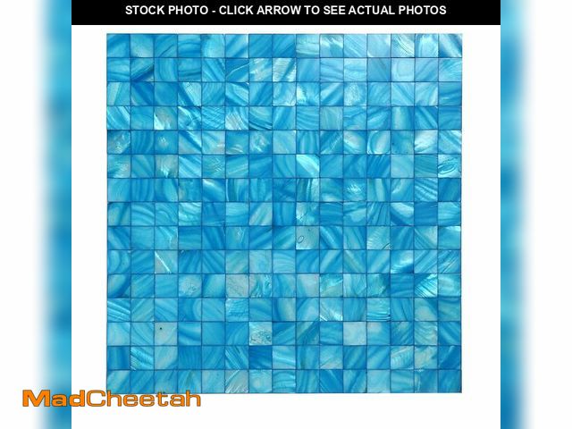Lot 74-13953830 - Reovatile 5 - Sheet Pearl Shells Tile Peel and Stick Backsplash, Self Adhesive Wall Tile for Kitchen...