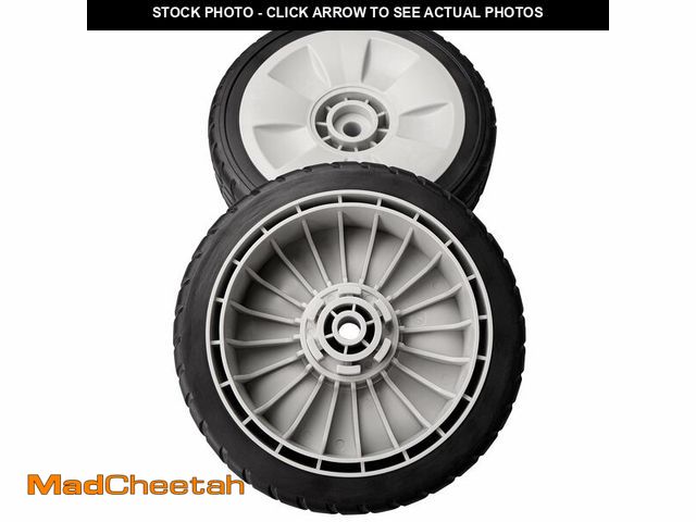 Lot 74-13621307 - 44710-VL0-L02ZB Lawn Mower Front Wheels Kit 2 Pcs Front Wheels Replace for Honda HRR216 HRS216 HRT21...