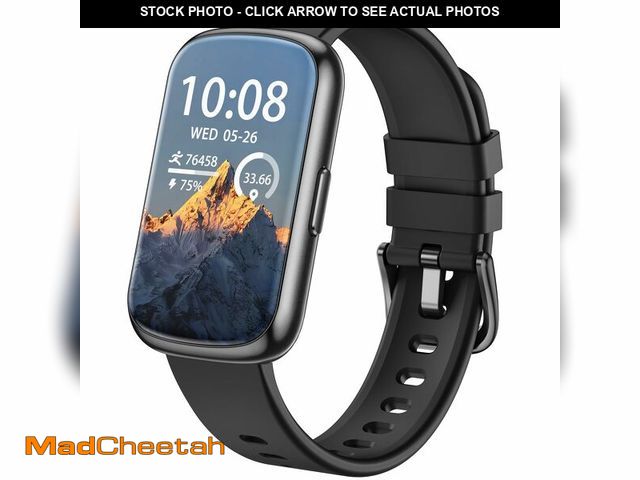 Lot 74-13624772 - Fitness Tracker, Smart Watches for Women Men with 24/7 Heart Rate/Blood Pressure/Blood Oxygen Monito...