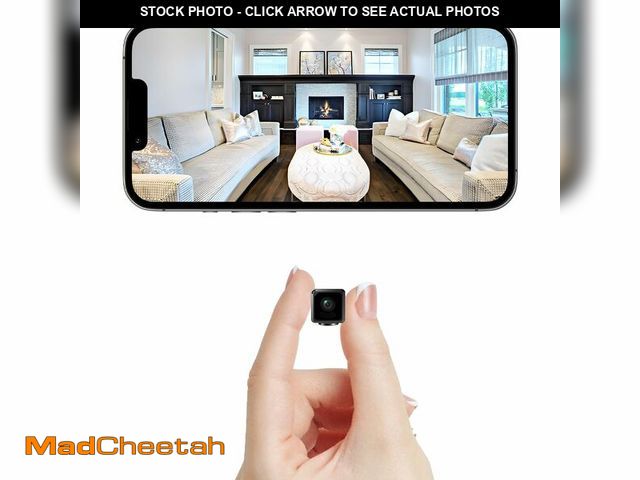 Lot 74-14143860 - 4K Mini Indoor Camera Security Wireless Camera Small Home WiFi Cameras HD Micro Nanny Cam with AI Mo...
