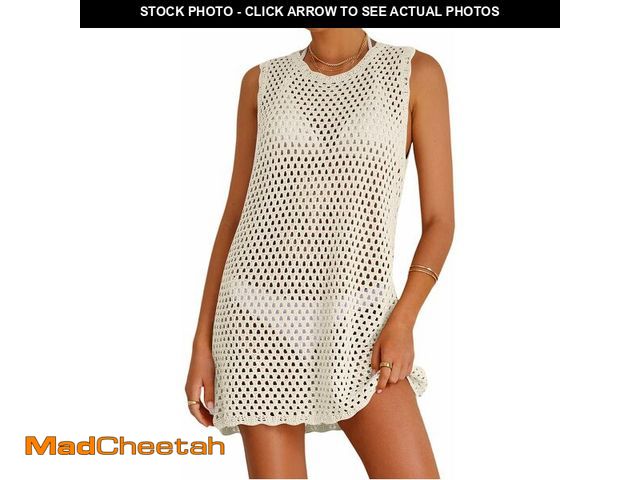Lot 74-14359646 - Swimsuit Coverup for Women Beach Bathing Suit Cover Ups Crochet Swimwear Summer Knit Swim Outfits(Ap...