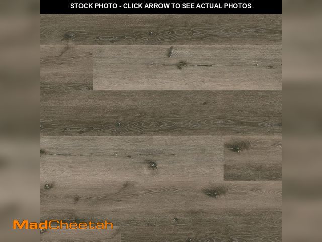 Lot 74-14439834 - Grey Wolfe American Ash 22 MIL x 9 in. W x 48 in. L Waterproof Vinyl Plank Flooring with Click Lock ...