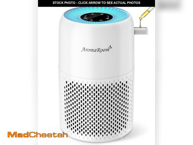 Lot 74-11546546 - AromaRoom Air Purifiers for Bedroom with True HEPA13 Filters 3-in-1, Pet Air Purifier with Aroma Pad...