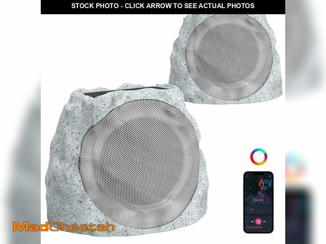 Lot 74-14427838 - JMJEAN Outdoor Speakers Bluetooth Waterproof Patio TWS Connection Outdoor Bluetooth Speakers Wireles...