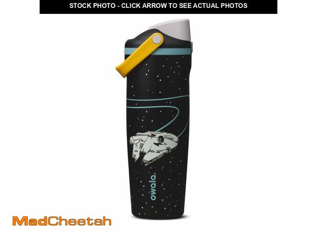 Lot 74-14151377 - Owala Star Wars FreeSip Sway Insulated Stainless Steel Water Bottle with Two-Way Spout, Built-In Str...
