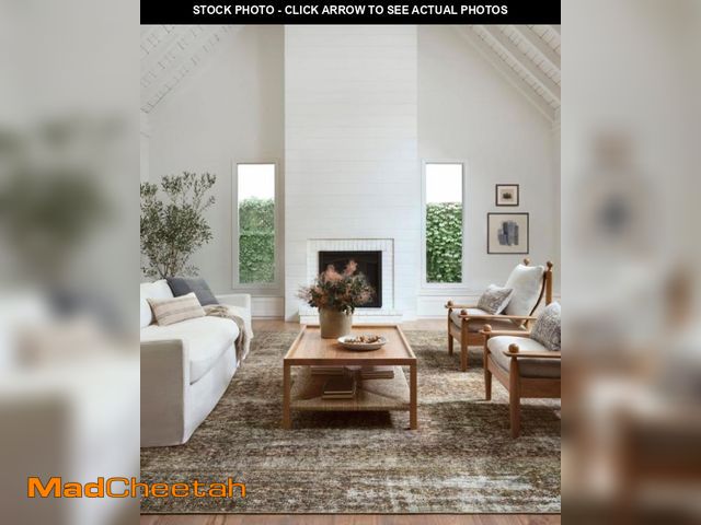 Lot 74-12518329 - Loloi Amber Lewis Billie Collection, Tobacco &amp; Rust 5'-0" x 7'-6" Area Rug Ã¢â¬â Antique &amp...