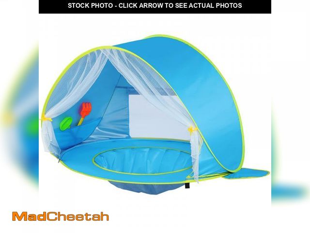 Lot 74-12146021 - Monobeach Baby Beach Tent, Beach Canopy Sun Shelter UPF50+ UV Protection Baby Pool with Canopy, Easy...