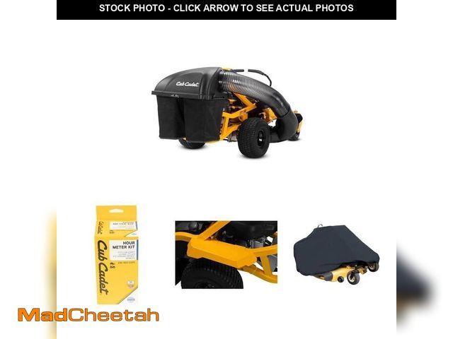 Lot 74-12585829 - Cub Cadet Original Equipment 50 in. and 54 in. Double Bagger for Ultima ZT1 Series Zero Turn Lawn Mo...