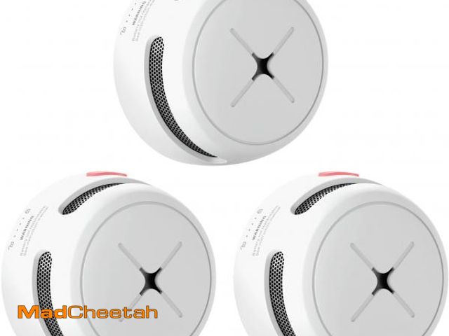 Lot 74-12323060 - AEGISLINK Smoke Detector 10-Year Battery with Test/Silence Button, Fire Alarm with Photoelectric Sen...