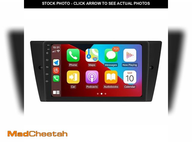 Lot 74-12841401 - for BMW 3 Series E90 E91 E92 E93 Radio 2005-2011 Wireless CarPlay &amp; Android Auto 9 Inch Touchscr...