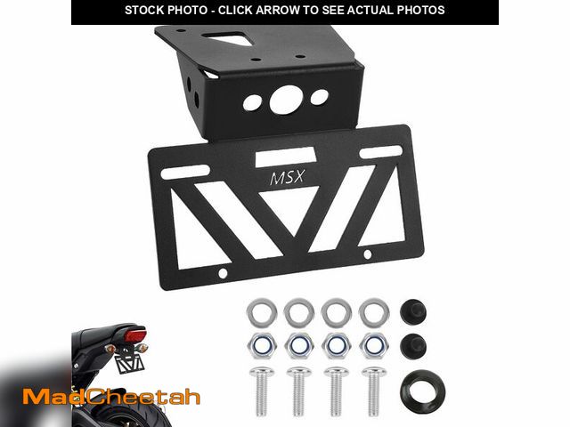 Lot 74-14268536 - INKUDRI 2026 Grom Fender Eliminator 2025 Grom Tail Tidy 2024 Grom License Plate Bracket Mount Holder...